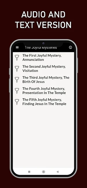 Holy Rosary Audio Offline Screenshot 1