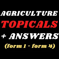 Agriculture: Topical questions