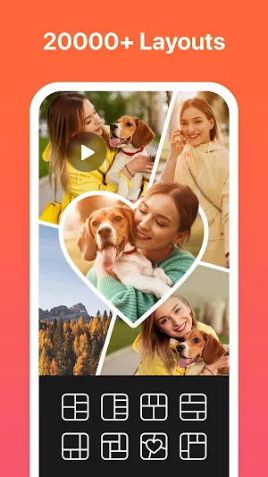 PhotoGrid: Video Collage Maker Screenshot 1