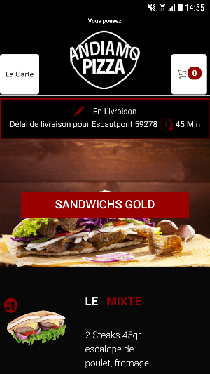 ANDIAMO PIZZA Screenshot 2