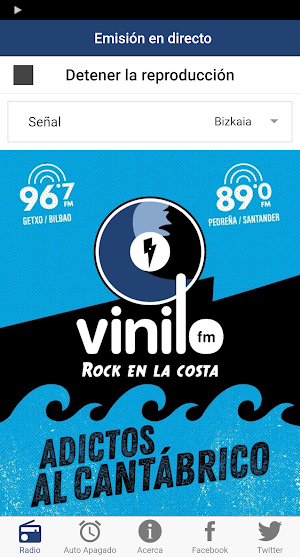 Vinilo FM Radio Screenshot 0