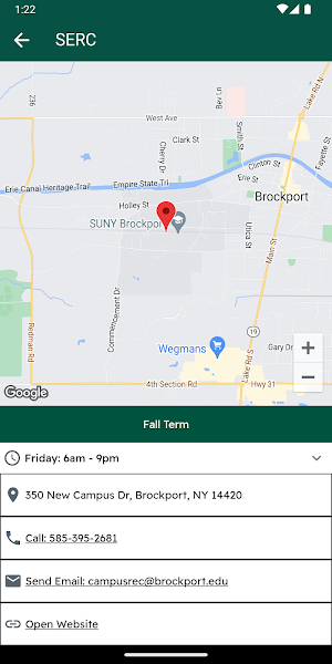 SUNY Brockport Campus Rec Screenshot 3