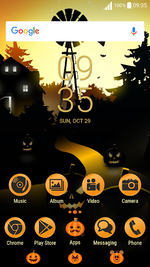 halloween | Xperia™ Theme Screenshot 0
