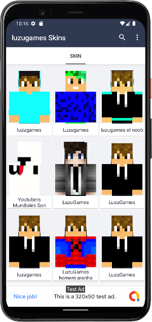 Skin de Luzugames Screenshot 0