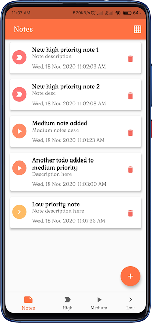 Note Keeper Screenshot 0