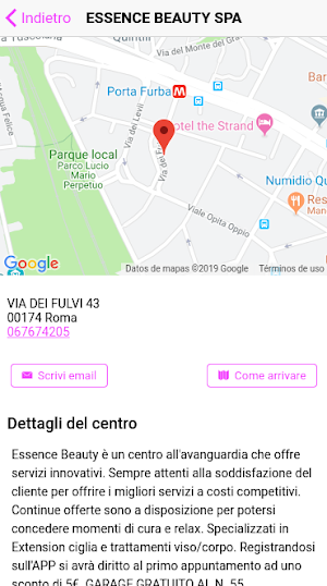 Essence Beauty SPA LTD Screenshot 1