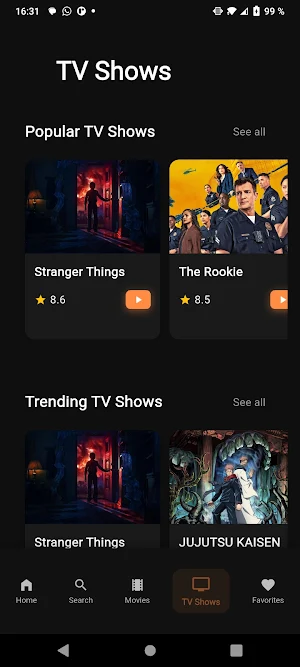 Hello Movie : Movies & Series Screenshot 1