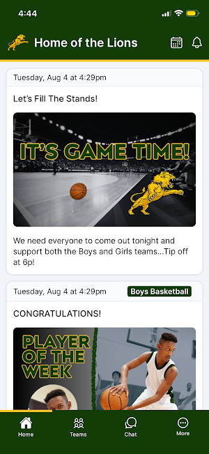 Louisa Lions Athletics Screenshot 0
