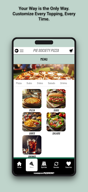 Pie Society Pizza Screenshot 2