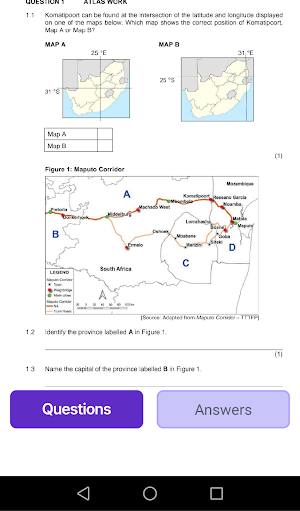 Grade 12 Geography Screenshot 0