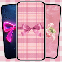 Pink Bow Wallpaper 4K
