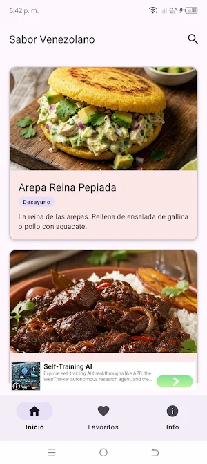 Sabor Venezolano Screenshot 0