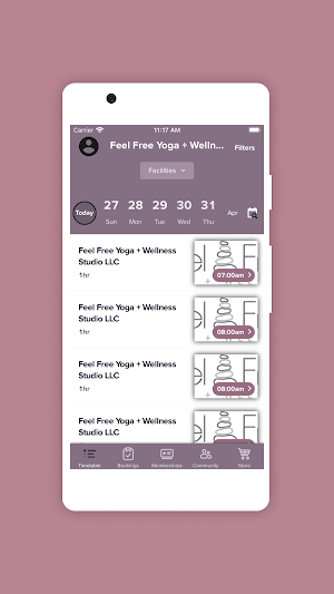 Feel Free Yoga Screenshot 2