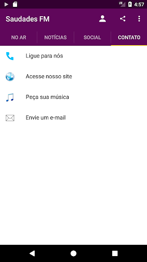 Saudades FM 90,9 MHZ Screenshot 3