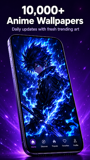Anime Wallpapers 4K Screenshot 0