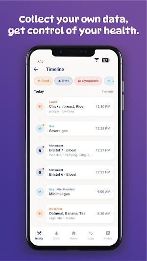 Remissia: Your IBS/IBD Tracker Screenshot 3