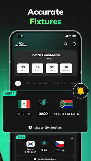 Football Cup 2026 Live Scores Screenshot 1