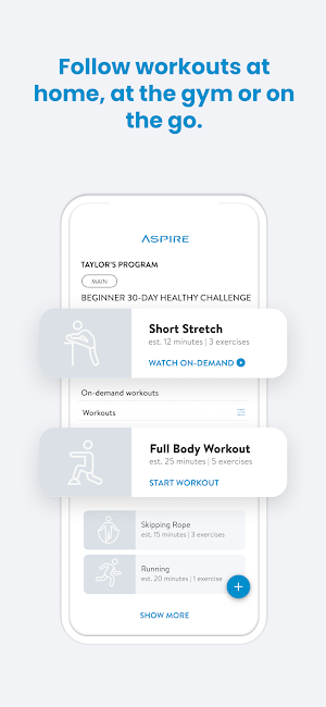 Aspire for Women Screenshot 1