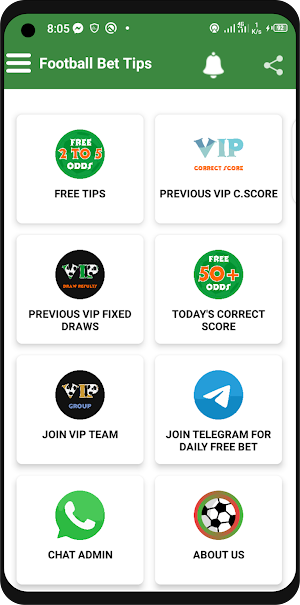 Football Bet Tips Screenshot 1