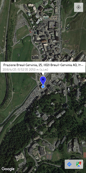 GPS altimeter Screenshot 2