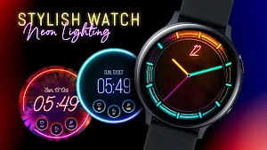 Neon Glow Watch Faces Screenshot 3