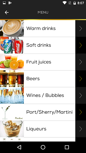 Room Service App Screenshot 2