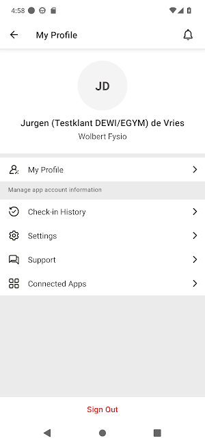 Wolbert Fit Screenshot 2