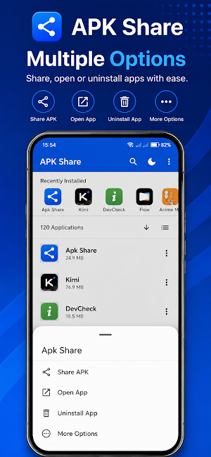 Share App & APK Share Screenshot 1