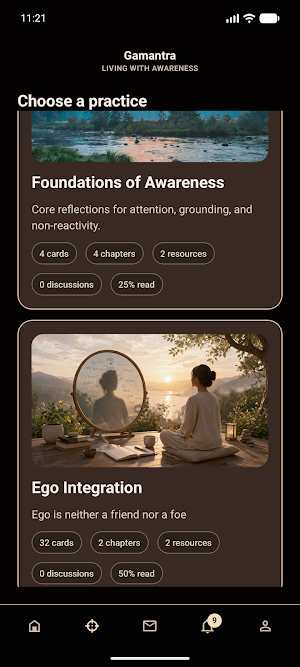 Gamantra, Living with Awarness Screenshot 2