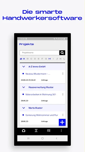 EasyWorx - Die Handwerker App Screenshot 0
