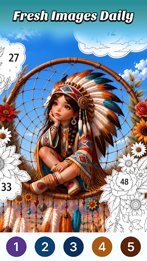 Wild Colors: Paint by Number Screenshot 3