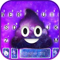 Galaxy Poop Keyboard Theme
