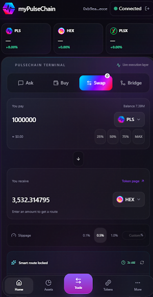myPulseChain Screenshot 1