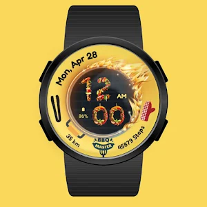 Kebab Master BBQ Watch Face Screenshot 3