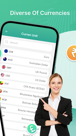 Global Easy Currency Converter Screenshot 1