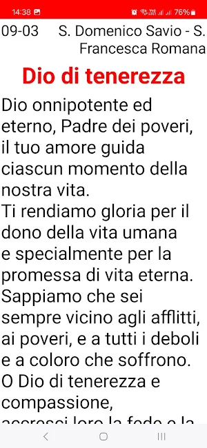 Una Preghiera al giorno Screenshot 1