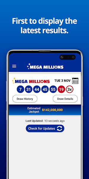 Mega Millions Numbers Screenshot 0