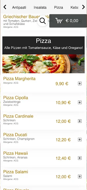 Pizzeria Toscana Screenshot 1