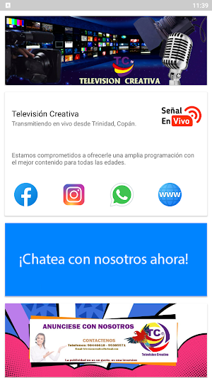 Televisión Creativa Screenshot 0