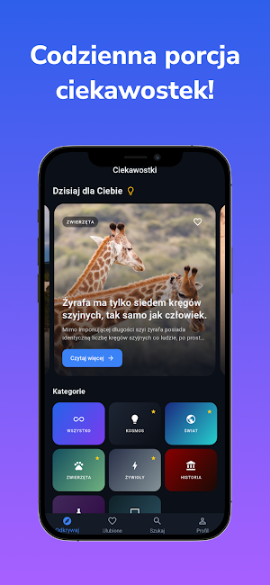 Curio — Daily Fun Facts Screenshot 0