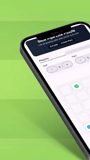 Glow Pipe Link Puzzle Screenshot 2