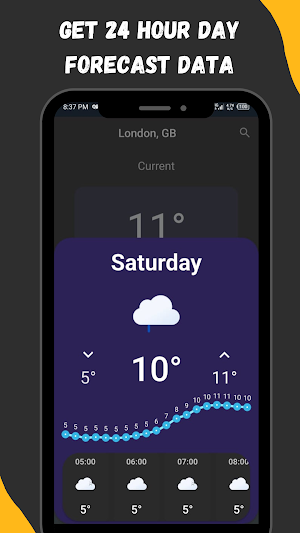 Weather Alert Forecast Pro Screenshot 1