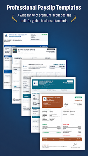 Payslip & Paystub Generator Screenshot 1
