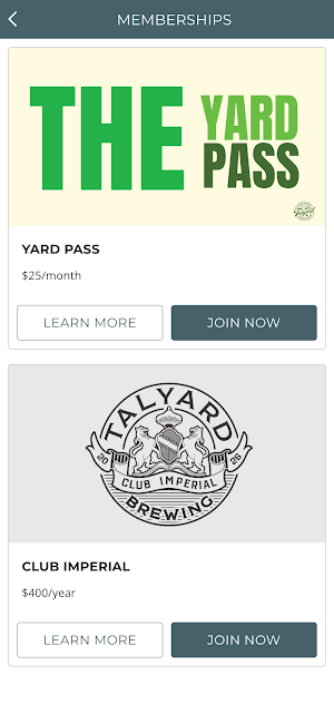 Talyard Brewing Co. Screenshot 1