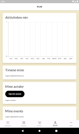 Prindsen yoga & terapi Screenshot 2