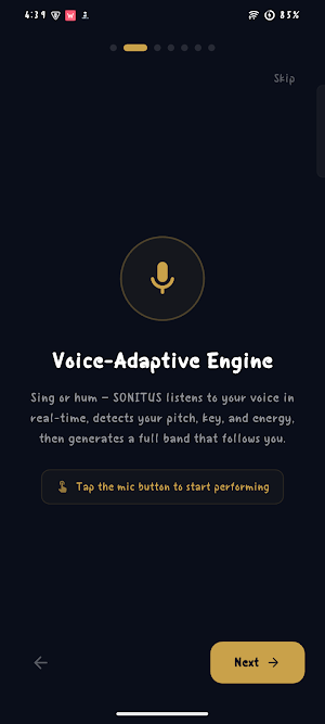 Sonitus - AI Worship Band Screenshot 1
