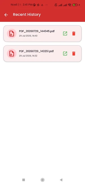 Image to PDF Screenshot 0