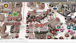 USJ MAP UNIVERSAL STUDIOS JAPAN Screenshot 2