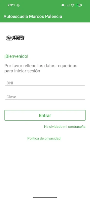 Autoescuela Marcos Palencia Screenshot 0
