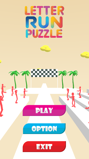 Letter Run Puzzle Screenshot 1